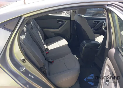 2015 Hyundai Elantra Se from USA, damaged, VIN KMHDH4AE7FU265927